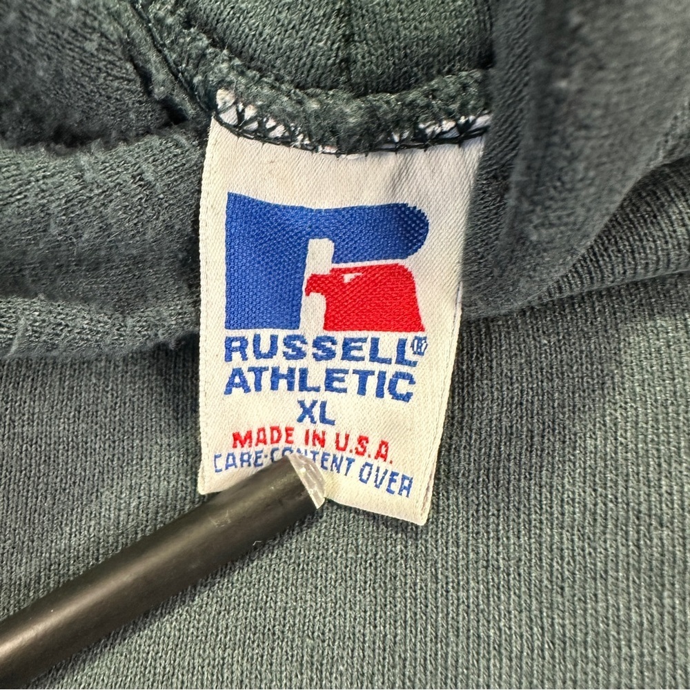 Russell Athletic Forest Green Sweatshirt Hodie
Size XL Made in USA - Picture 2 of 12
